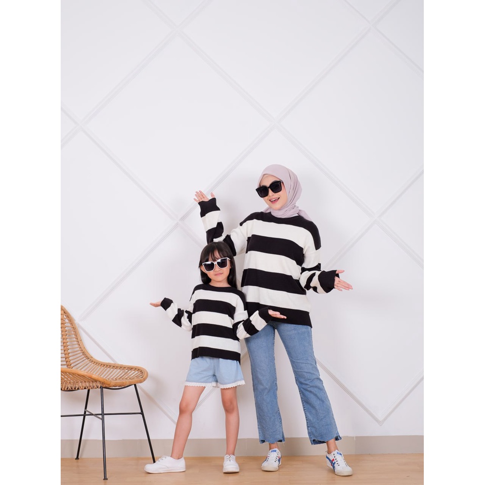 TOKOMILKAN -  Sweater Rajut PREMIUM Atasan Wanita CORLA | Pakaian Rajut Wanita KOREAN OVERSIZE