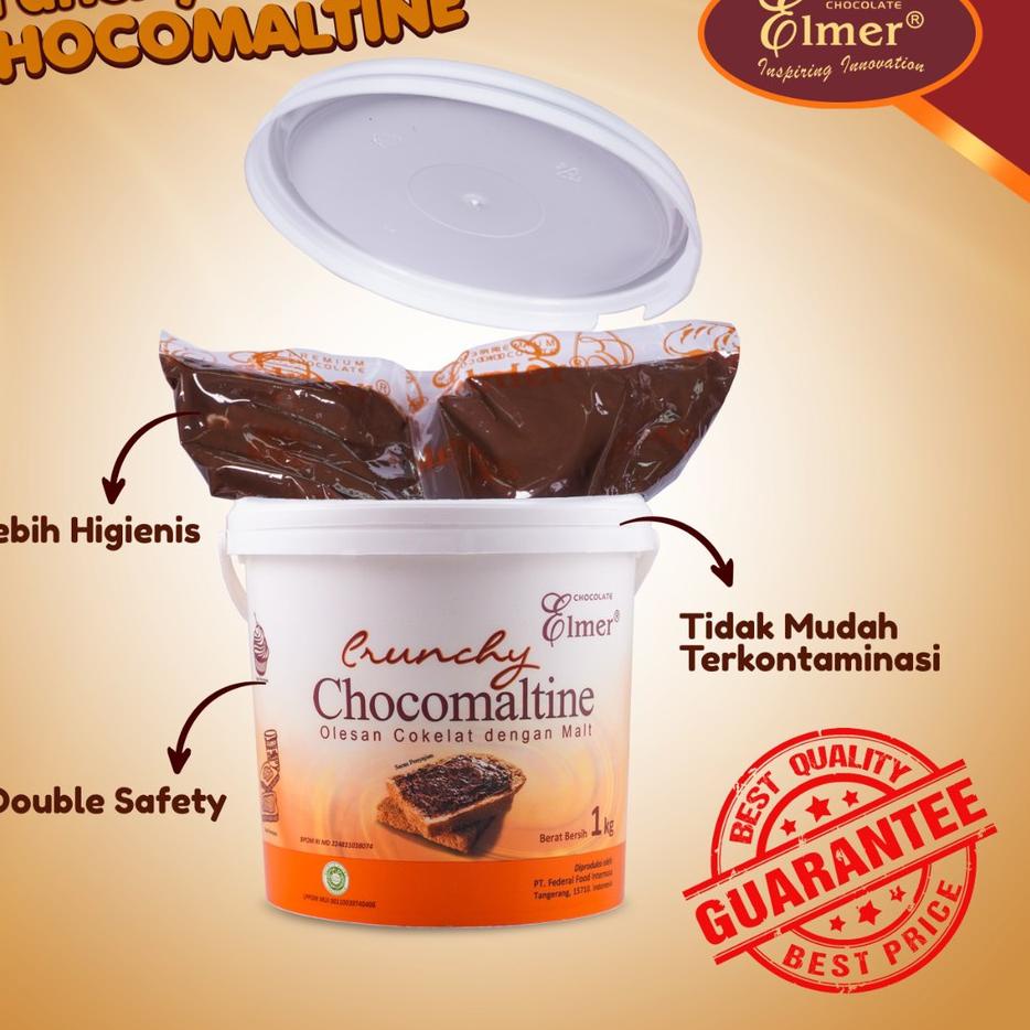 

✩ Elmer Spread Crunchy Chocomaltine 1 kg ♥