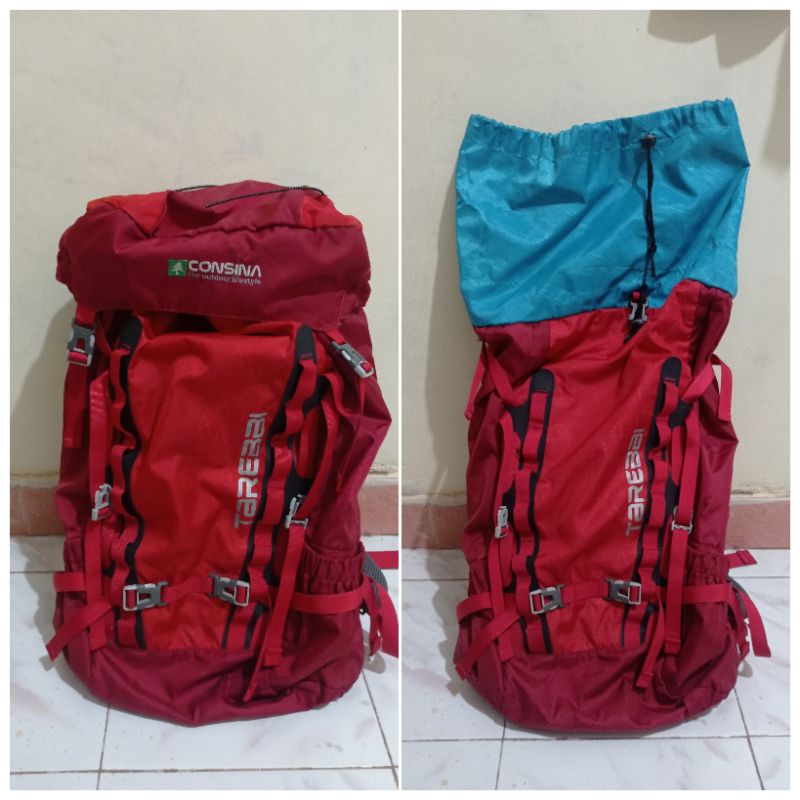 Consina Tarebbi Tas Gunung Carrier 60 L Second Ori 100%