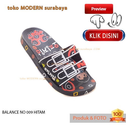 Sandal anak sandal slide  casual karet BALANCE NO 009