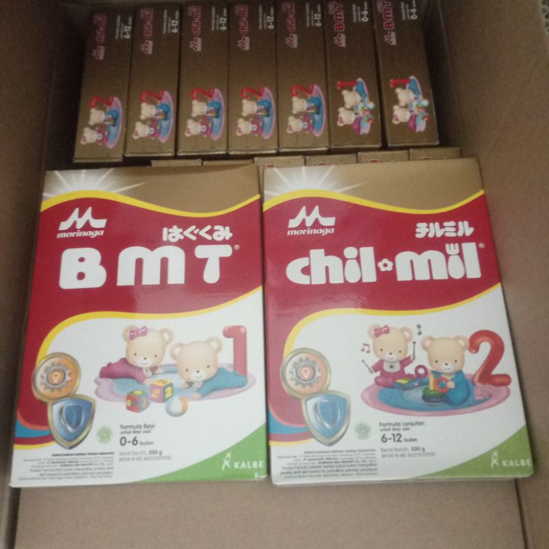 Morinaga BMT 0 6 bulan Chil Mil 6 12 bulan 190gr exp april2027