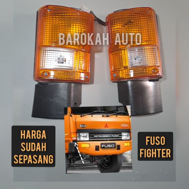 lampu sen depan fuso fighter 190ps 220ps