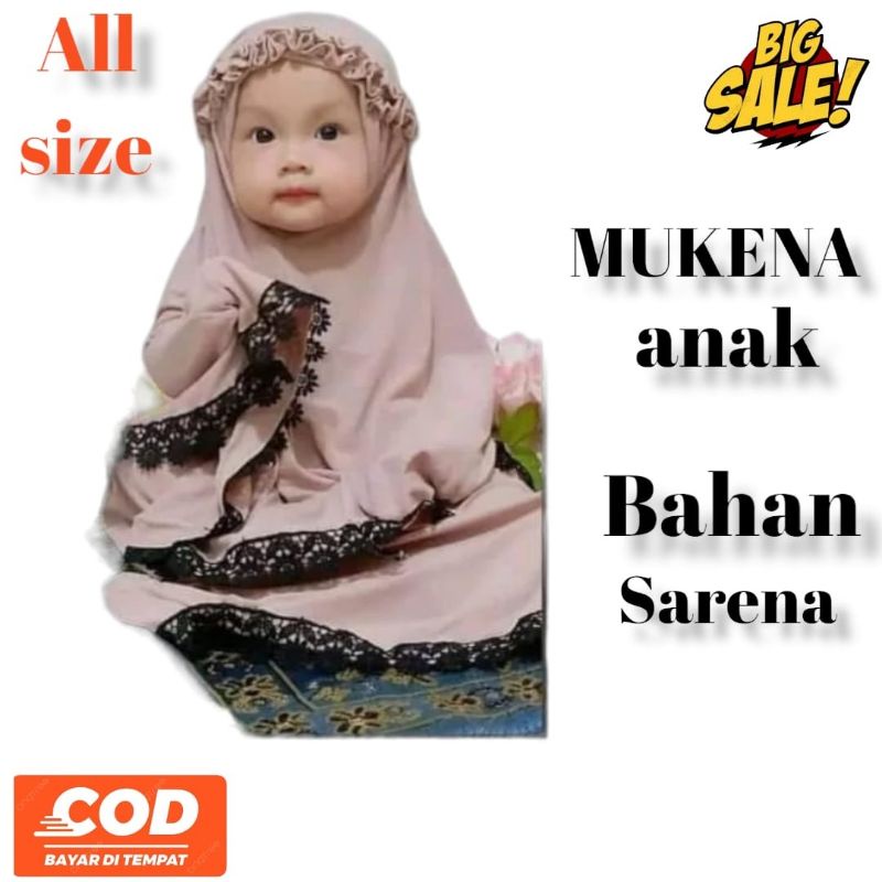 mukena anak 2-10 tahun
