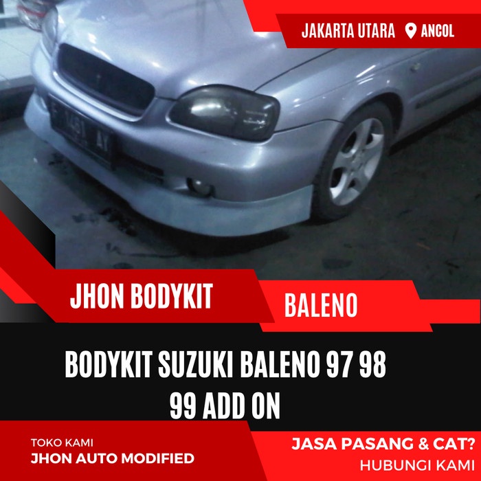 BODYKIT SUZUKI BALENO 97 98 99 ADD ON
