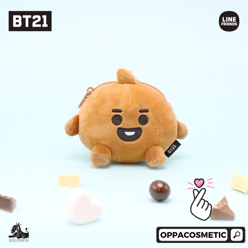 OFFICIAL BTS X BT21 Coin Case