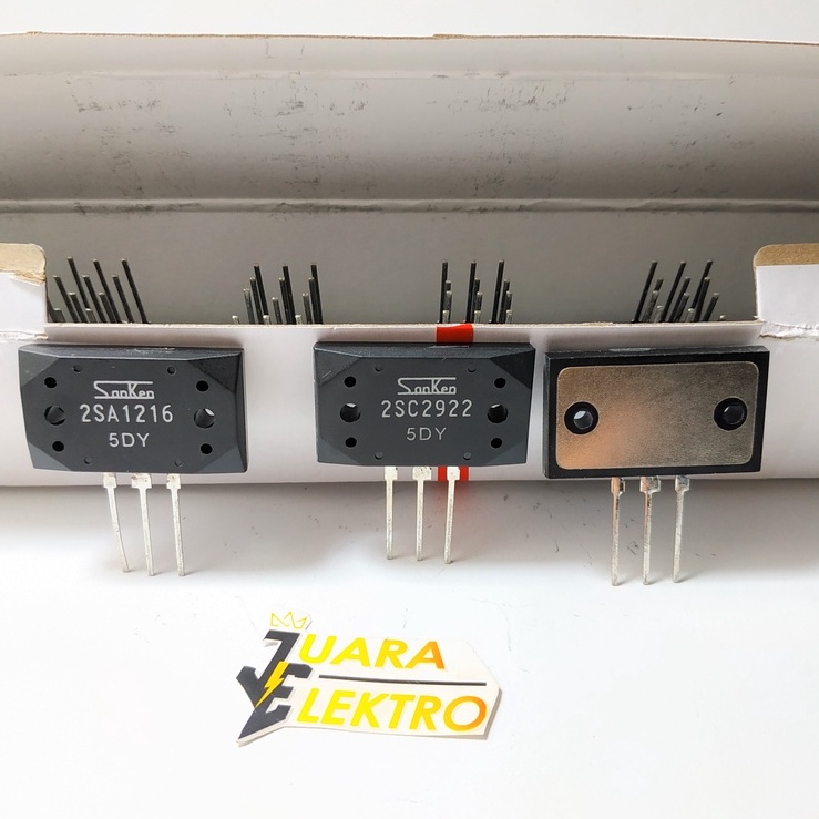 Transistor A1216/C2922 5DY NON ORI Sanken KW 2 (1 SET)