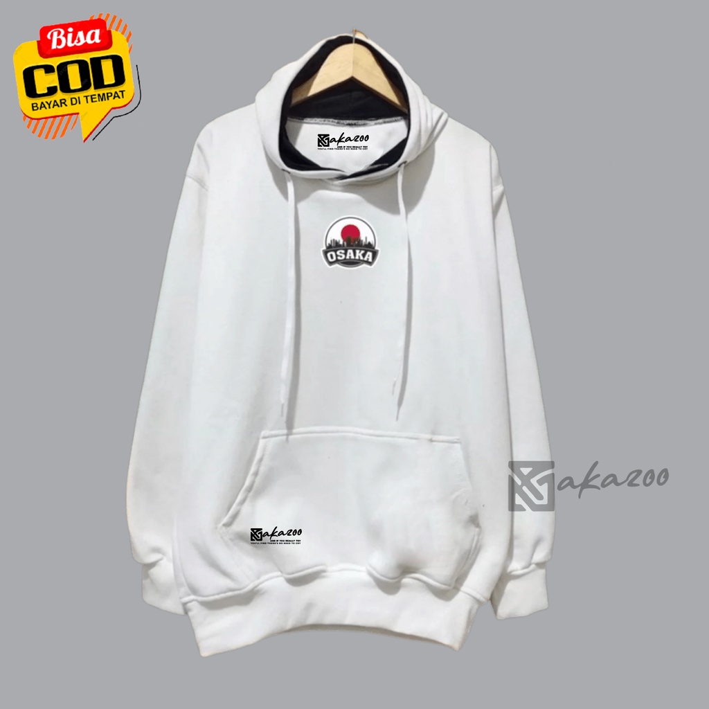 switer pria switer cowok logo JPN osaka putih hoodie oversize pria distro sweater jumbo xxl murah jamper cewe polos hoodie tebal hodie pria original distro unisex M L XL XXL premium akazoo