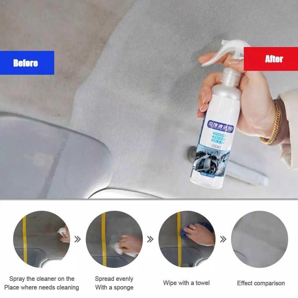 Car Interior Cleaning Agent Pembersih Interior Mobil 256ml - G270 - White