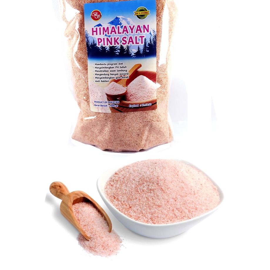 

✨COD✨ garam himalaya 1000gr pink salt 1kg !!!