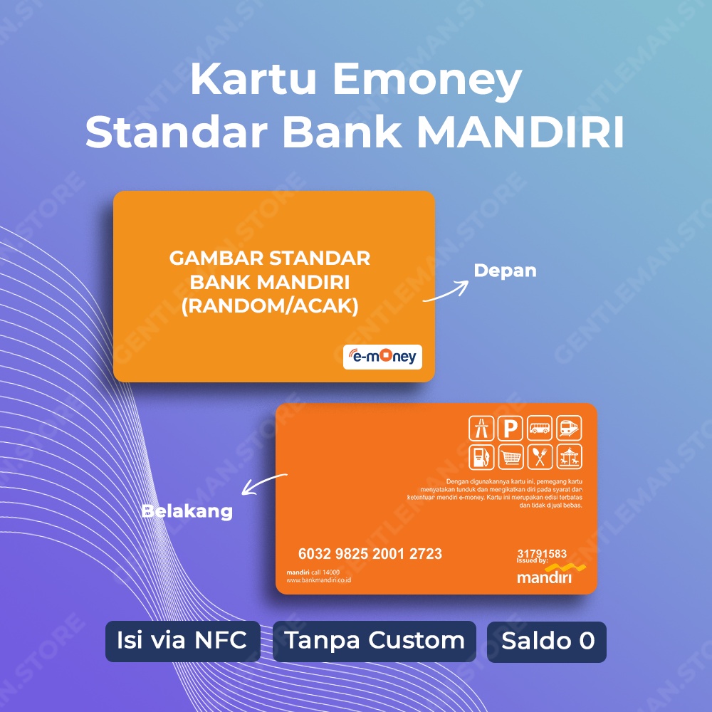 KARTU E MONEY E TOLL BRIZZI BRI FLAZZ BCA GEN 2 MANDIRI TAPCASH BNI