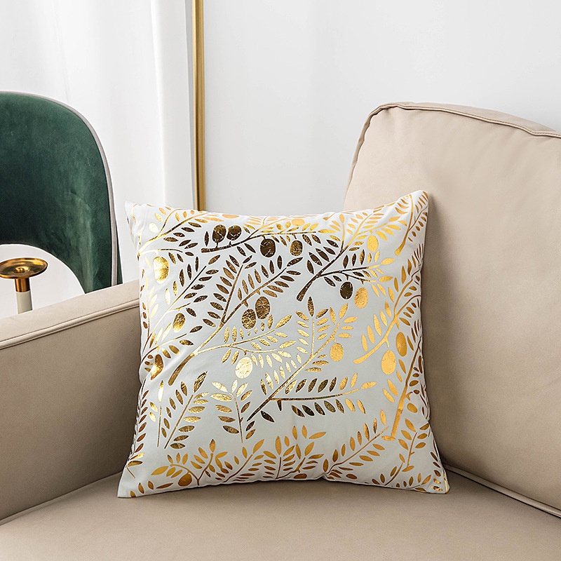 Gold Series Pillow Cushion Cover / Sarung Bantal Bludru Sofa Kursi Vintage