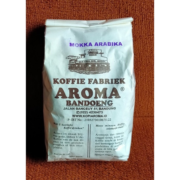 

KOPI AROMA BANDUNG - ARABIKA / ROBUSTA FRESH ASLI - Bubuk / Biji 250gr - Robusta, Giling Kasar