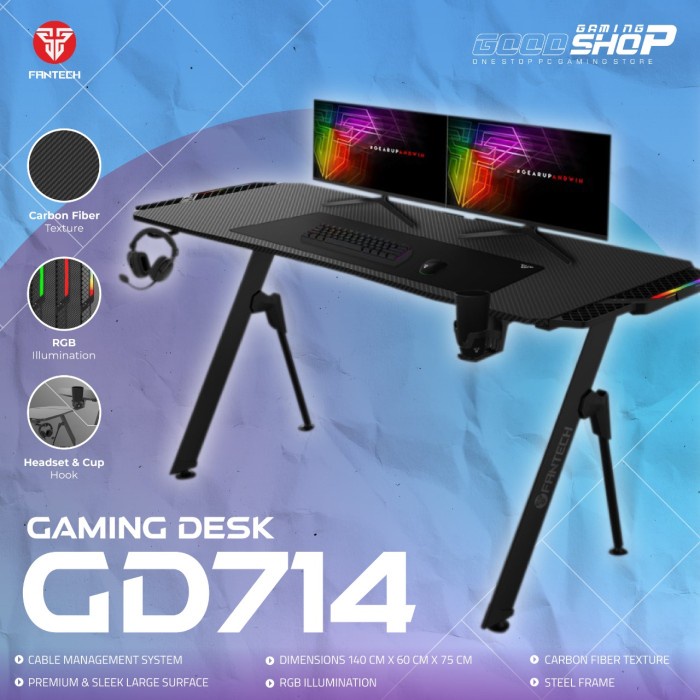 Kursi Fantech Gd714 - Gaming Desk