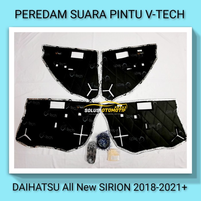 DAIHATSU SIRION 2018-2021+ Peredam Suara Pintu Aksesoris Mobil VTECH