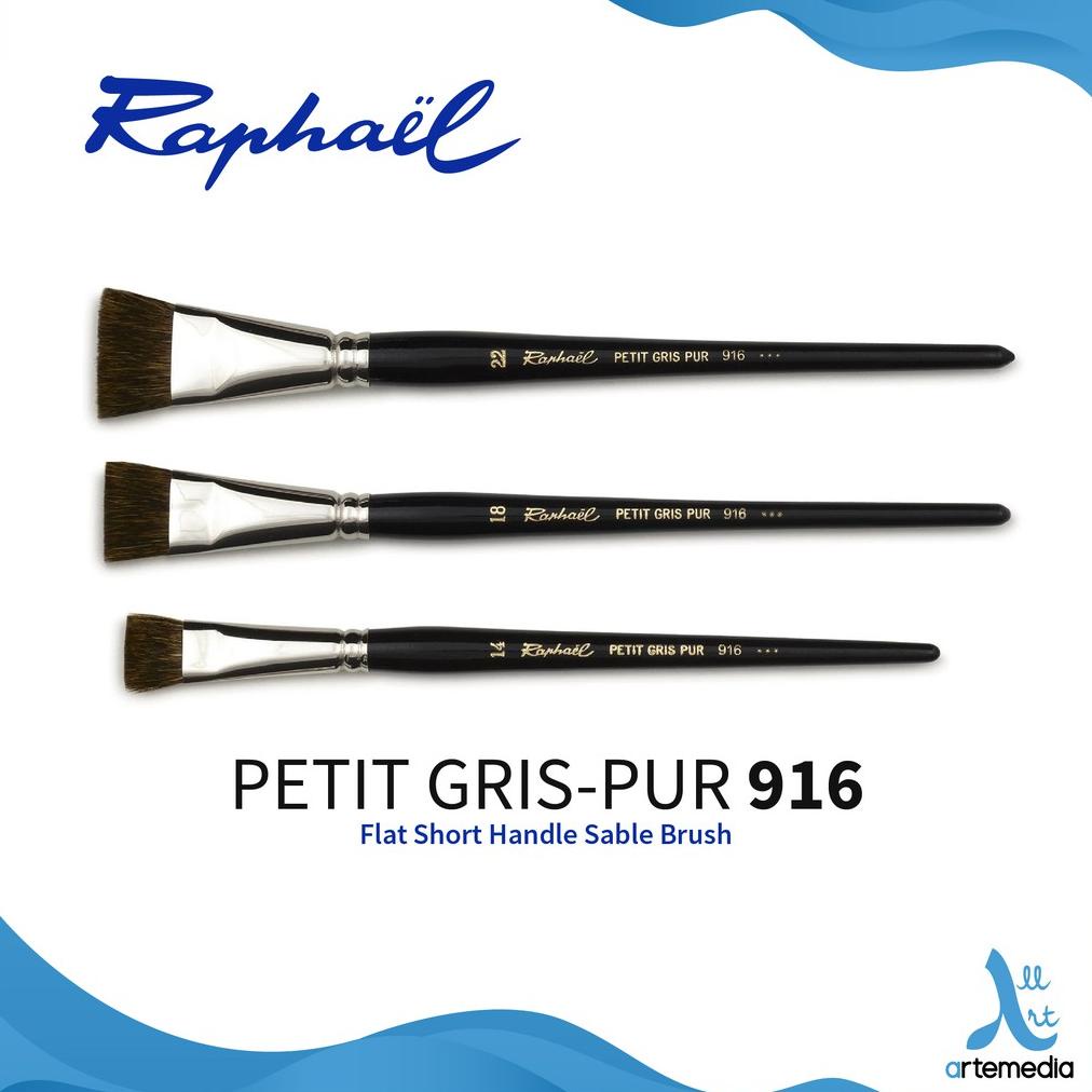 

Kuas Lukis Raphael 916 Flat Petit Gris Extra Pur Squirrel Brush SH