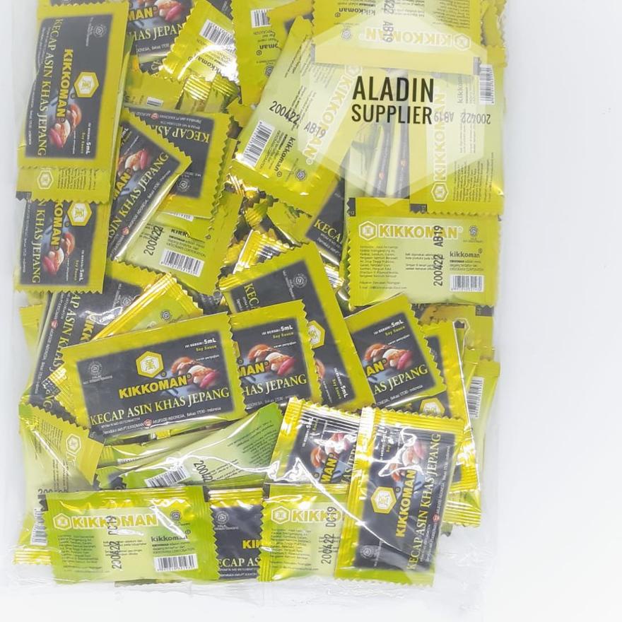 

➤ Kikkoman Sachet Kecap Asin Khas Jepang 5ml (Isi 100pcs) ➹
