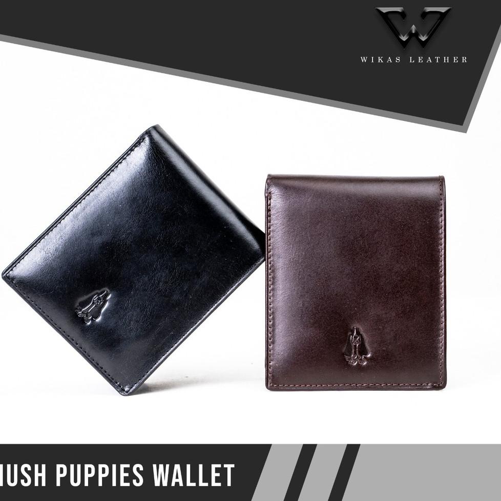 [HMD.30Ma23a] DOMPET PRIA KULIT ASLI HUSH PUPPIES MODEL TIDUR KULIT SUPER HALUS