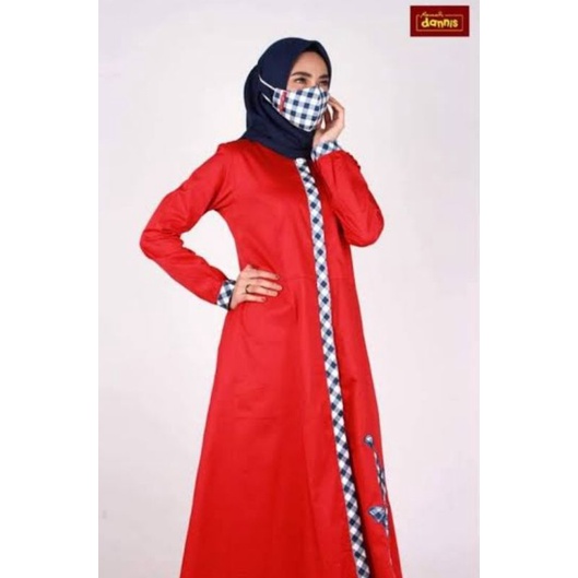 Sale 40% / abaya dannis XS L / abaya katun / dannis diskon / baju muslim perempuan dewasa / baju nga