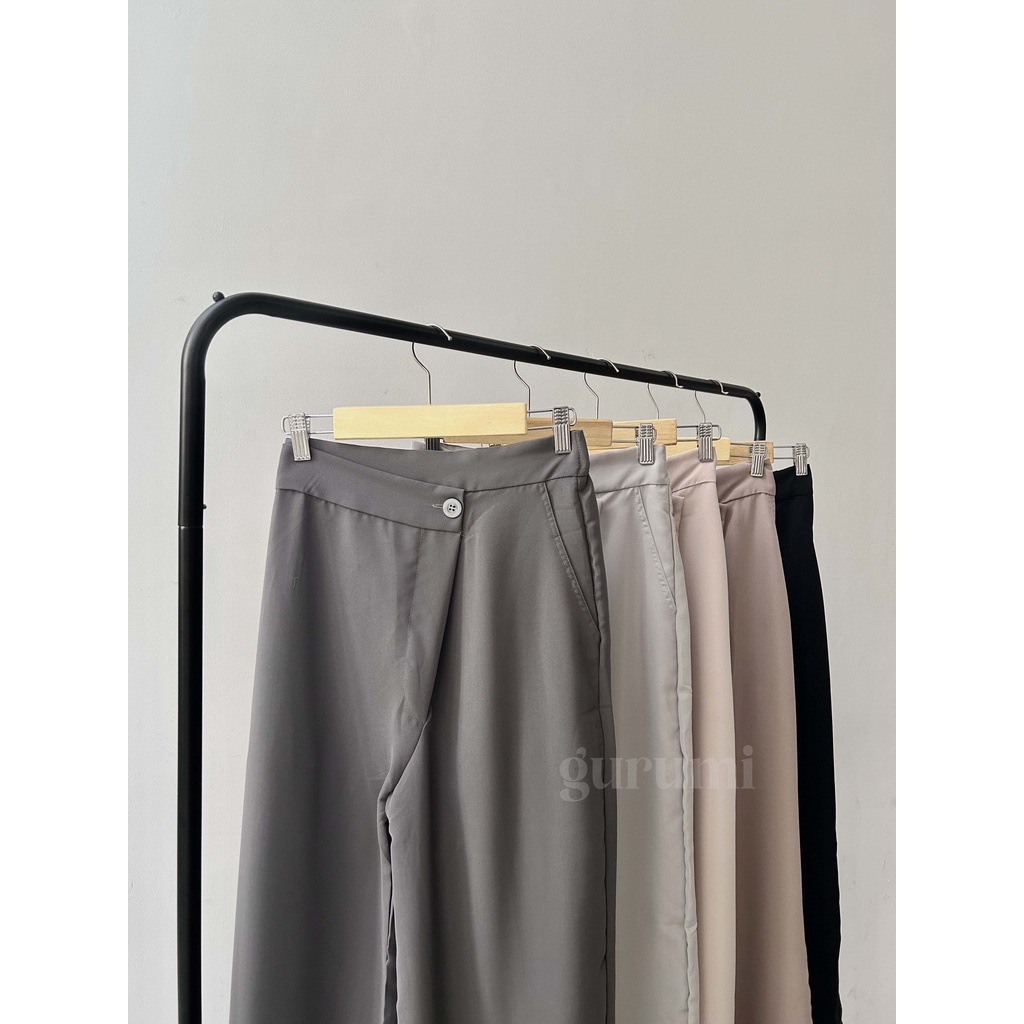 Essy Pants | celana kulot asymmetric