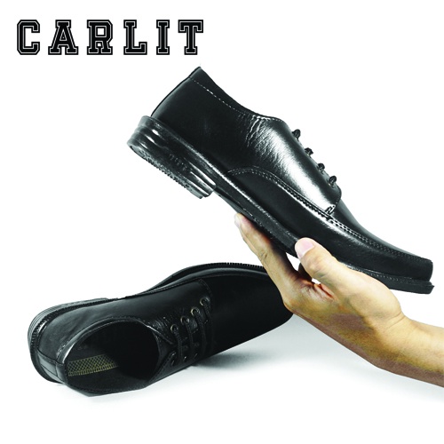 Sepatu Pantofel Pria Talian Hitam Untuk Kerja Kantor dan Acara Formal 39-43 MDT 01