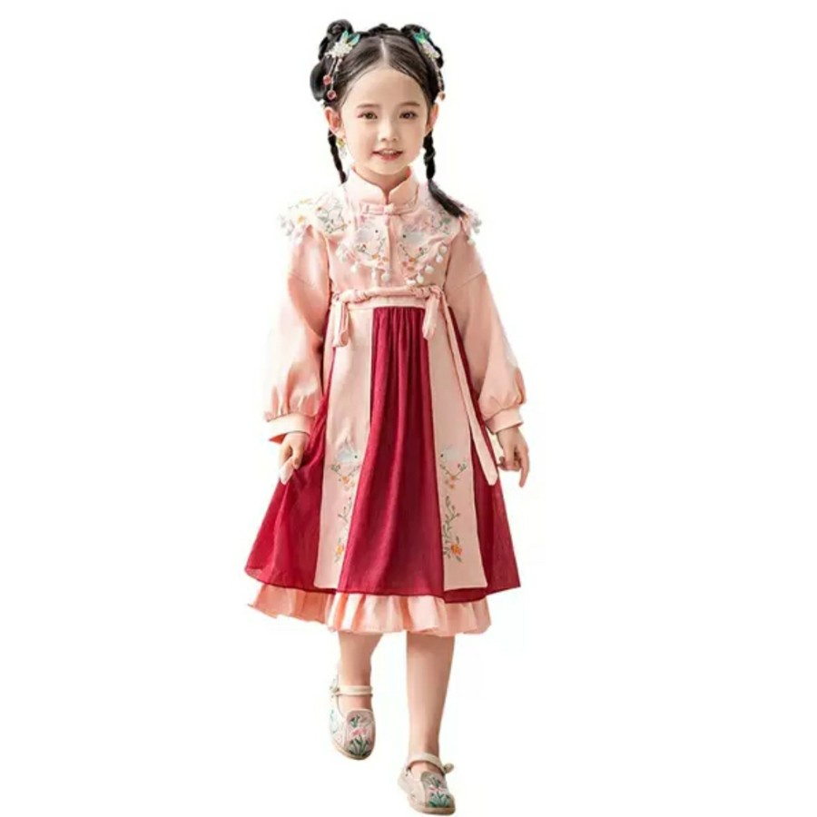 Cheongsam girl dress chinese new year traditional dress Rabbit