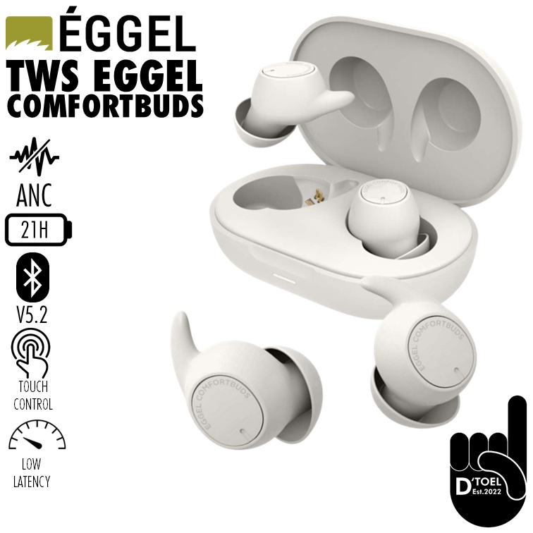 TWS True Wireless Stereo Eggel ComfortBuds Comfort Buds ANC ENC Gaming Mode