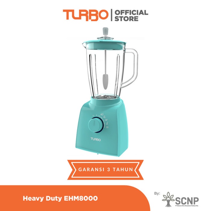 TURBO Blender Plastik Heavy Duty EHM8000