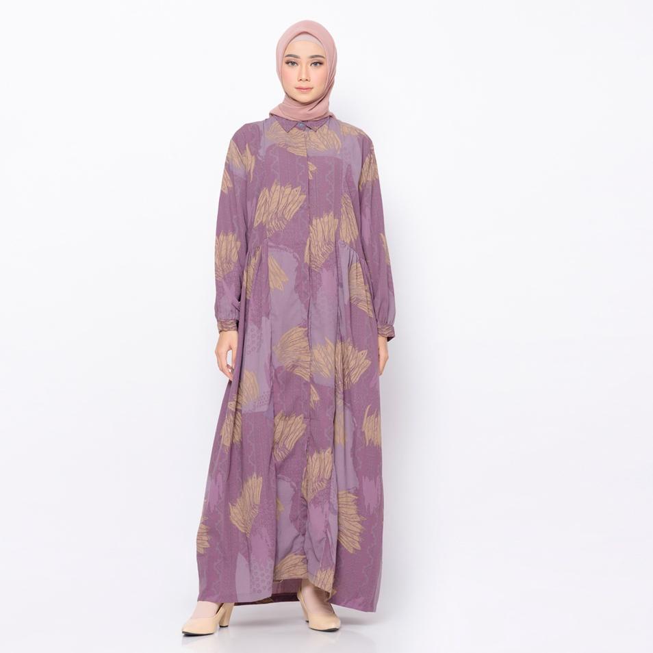 ❂ ZM Zaskia Mecca - Idela Purple Gamis - Jelita Indonesia - Edisi Asmat ➩