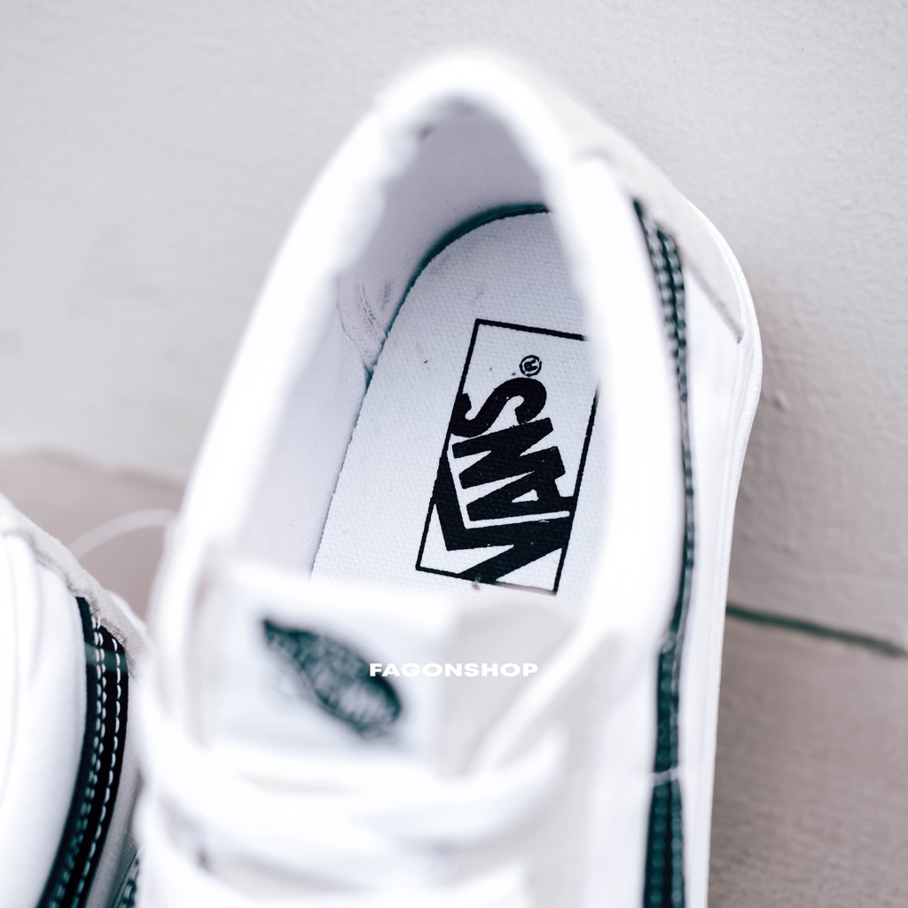 VANS SK8-LOW CONTRAST WHITE/BLACK ORIGINAL 100%