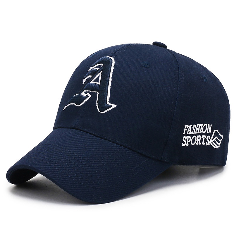 Topi Baseball Logo A Import Fashion Olah Raga Pria dan Wanita Korea Premium Distro Quality