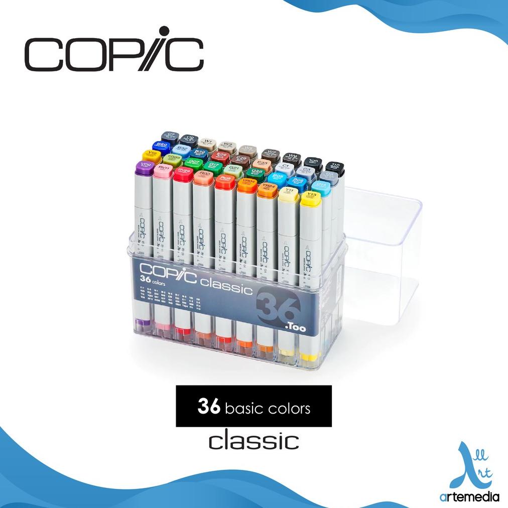

Marker Copic Classic 36 Basic Set