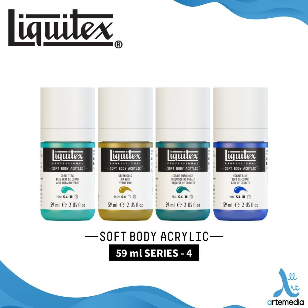 

Cat Akrilik Liquitex Soft Body 59ml Series 4 Acrylic Color Paint