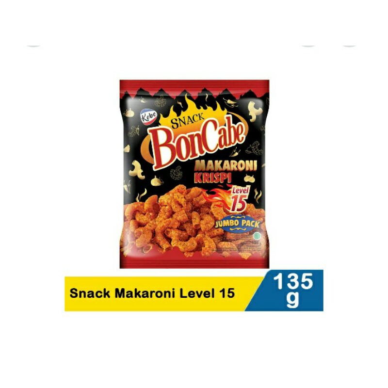 Bon Cabe Snack Makaroni Level 15 135G