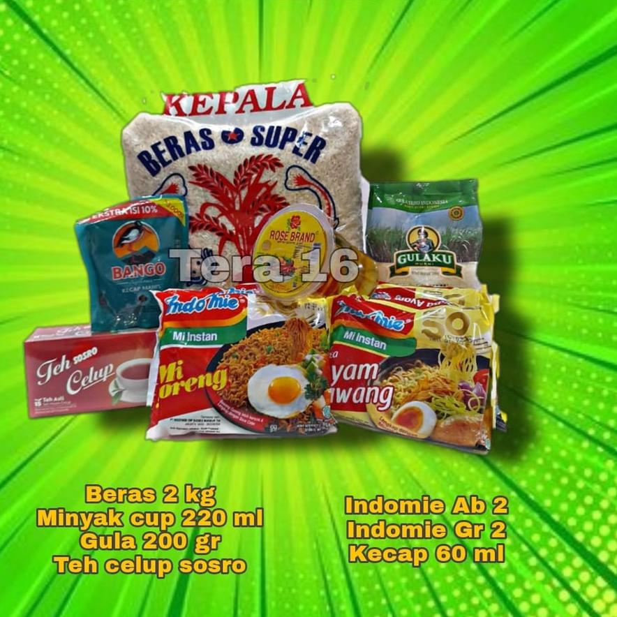 

❉ paket sembako hemat paket lebaran hampers ❂