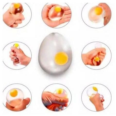 mrcaisen SQUISHY TELUR BANTING mainan remes mainan banting mainan anti stress stress ball T019