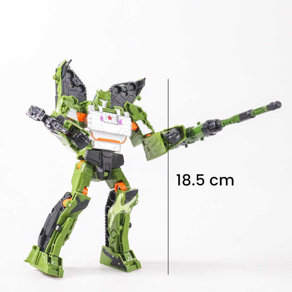 Mainan Mobil Action Figure Transformer - JJ601A - Green