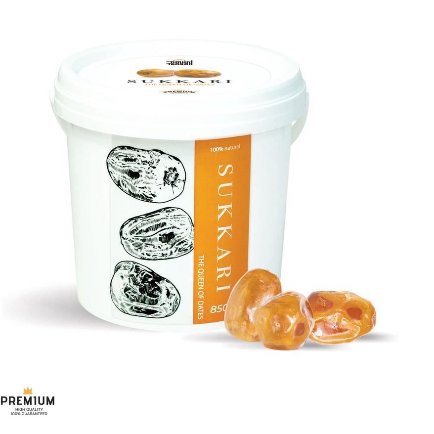 

♘ Kurma Sukari Ember Premium Timur Tengah 850 gr High Quality ֍