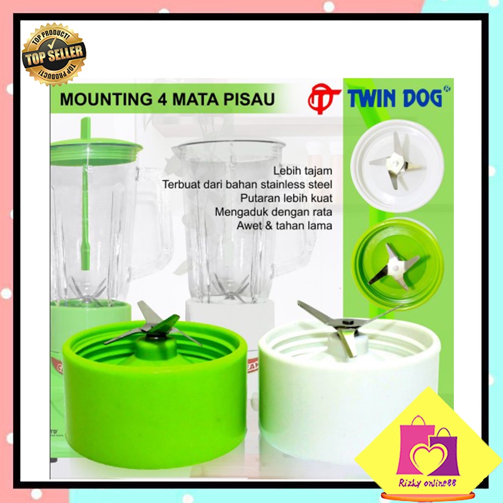 Rizkyonline88 Mounting blender 2 4 6 mata pisau