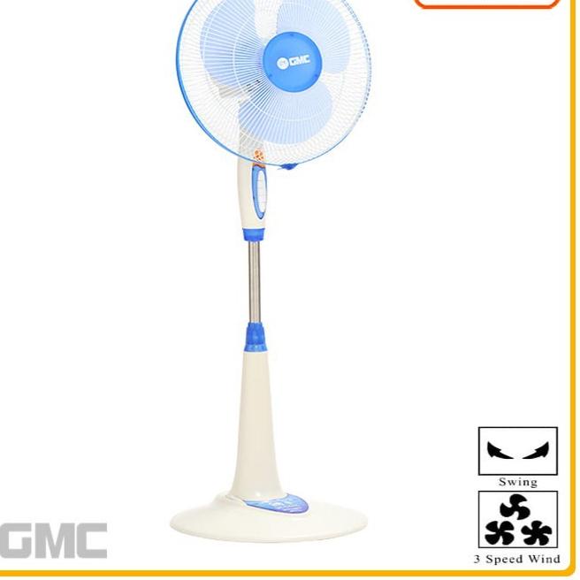 ❇ GMC BM-307 Stand Fan / Kipas Angin Tumpu 16 inch angin kencang ♝