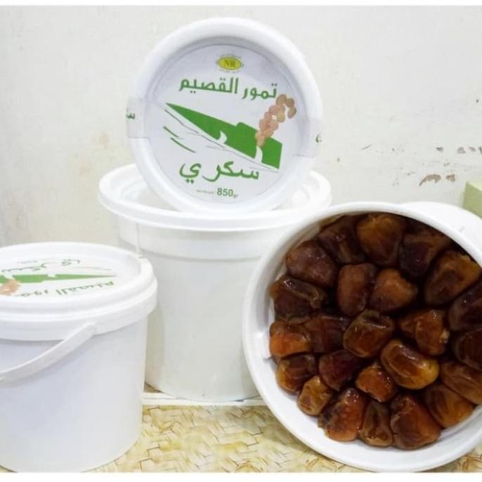 

Kurma Sukari 850gr Ember Sukkari Dates al qassim Lembut mer03