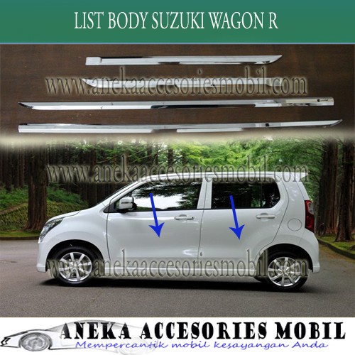 Baru! List Body Chrome Mobil Suzuki Karimun Wagon R