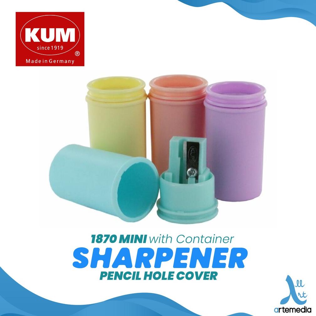 

Rautan Pensil KUM Sharpener 1870 Mini Container Pencil Hole Cover