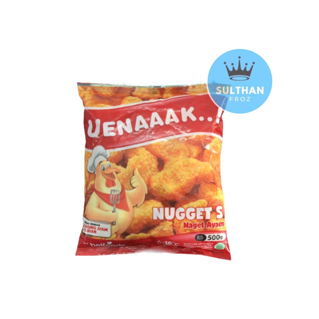 

BELFOODS UENAAAK NUGGET S AYAM 500 GR