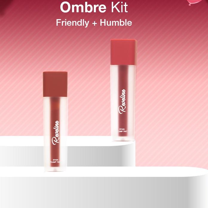 ❄ REVELINE Purefect Ombre (Plump Tint  Humble + Friendly) ➶