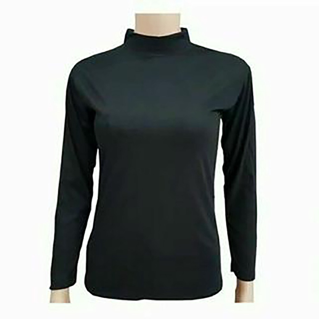 manset baju wanita kaos-mangset lengan panjang-terbaru dan termurah-warna putih hitam nevi coksu maron- M L XL