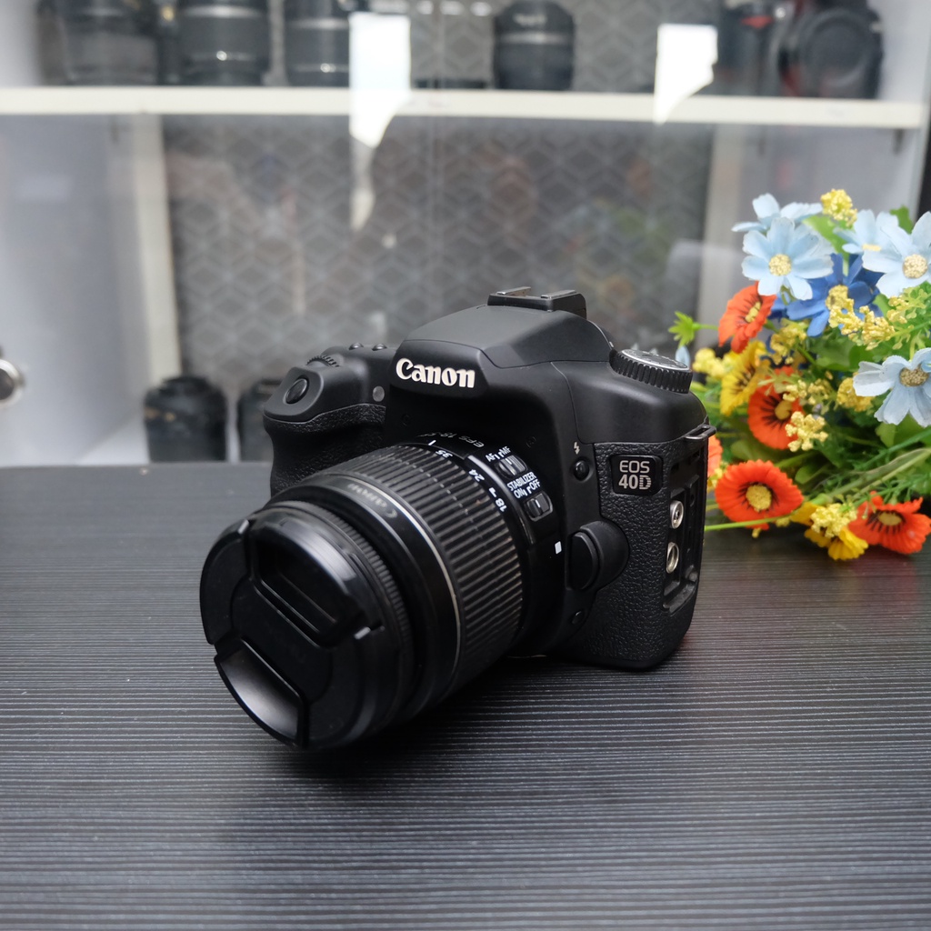 CANON 40D Lensa kit 18-55mm DSLR Original Bergaransi