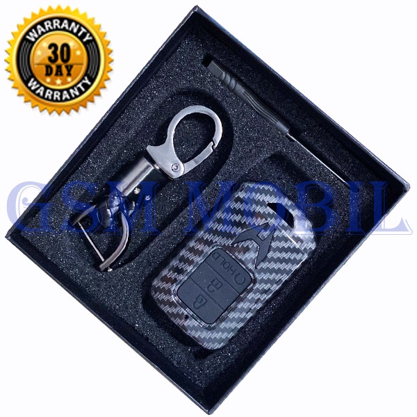 Case Carbon Smartkey Cover Key Kunci Honda Civic Crv - 7103