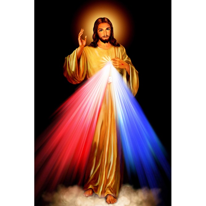 POSTER Rohani YESUS KERAHIMAN ILAHI