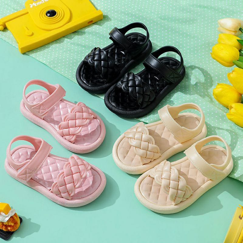 Chubby Glory SH2130 Sepatu Sendal anak Perempuan Import sendal kepang sandal anak perempuan Sepatu Sandal Anak Perempuan Import Sendal Anak Fashion Import Murah sendal slip on cute nyaman