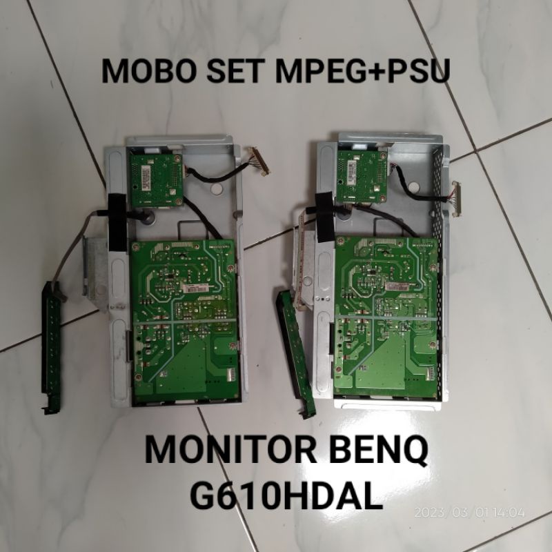 mainboard set mpeg+psu Benq G610HDAL